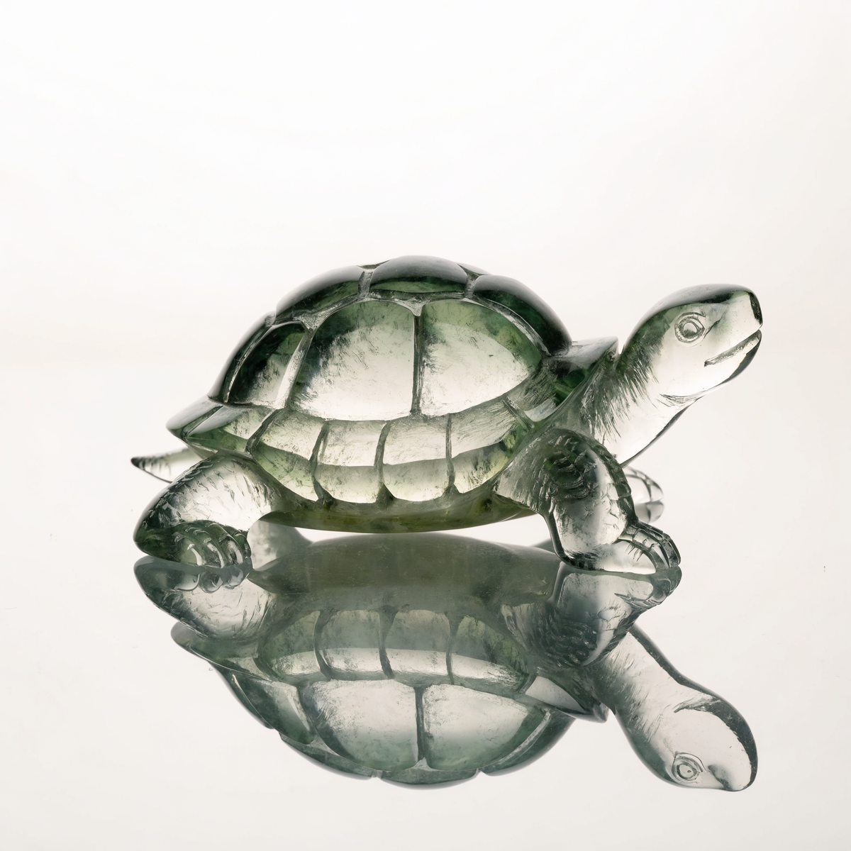 Natural Crystal Tortoise Carving