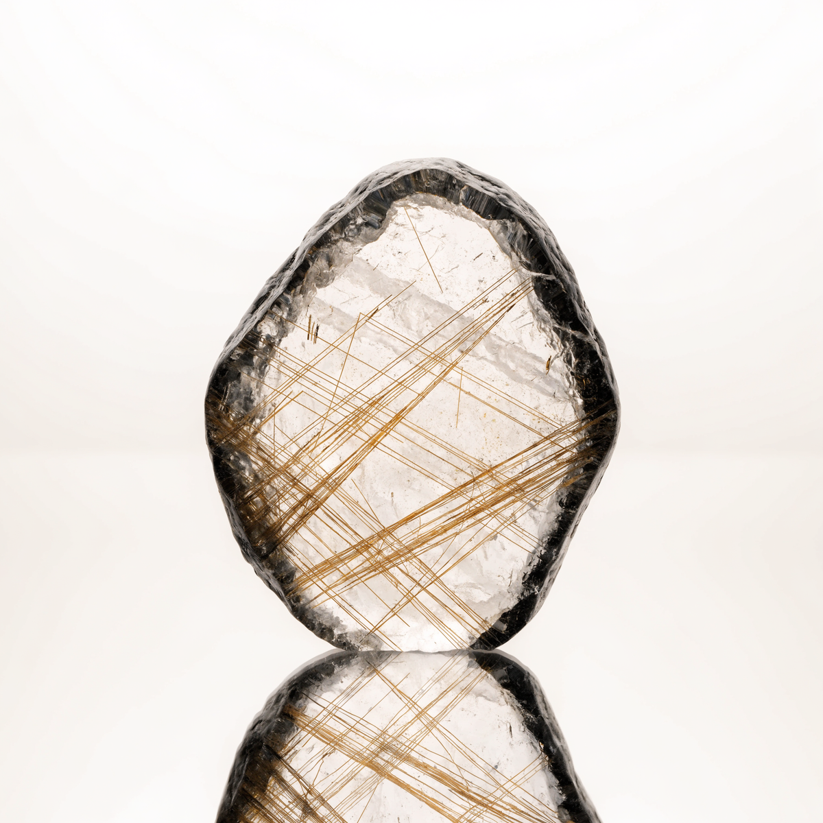 Natural Rutilated Quartz Stone