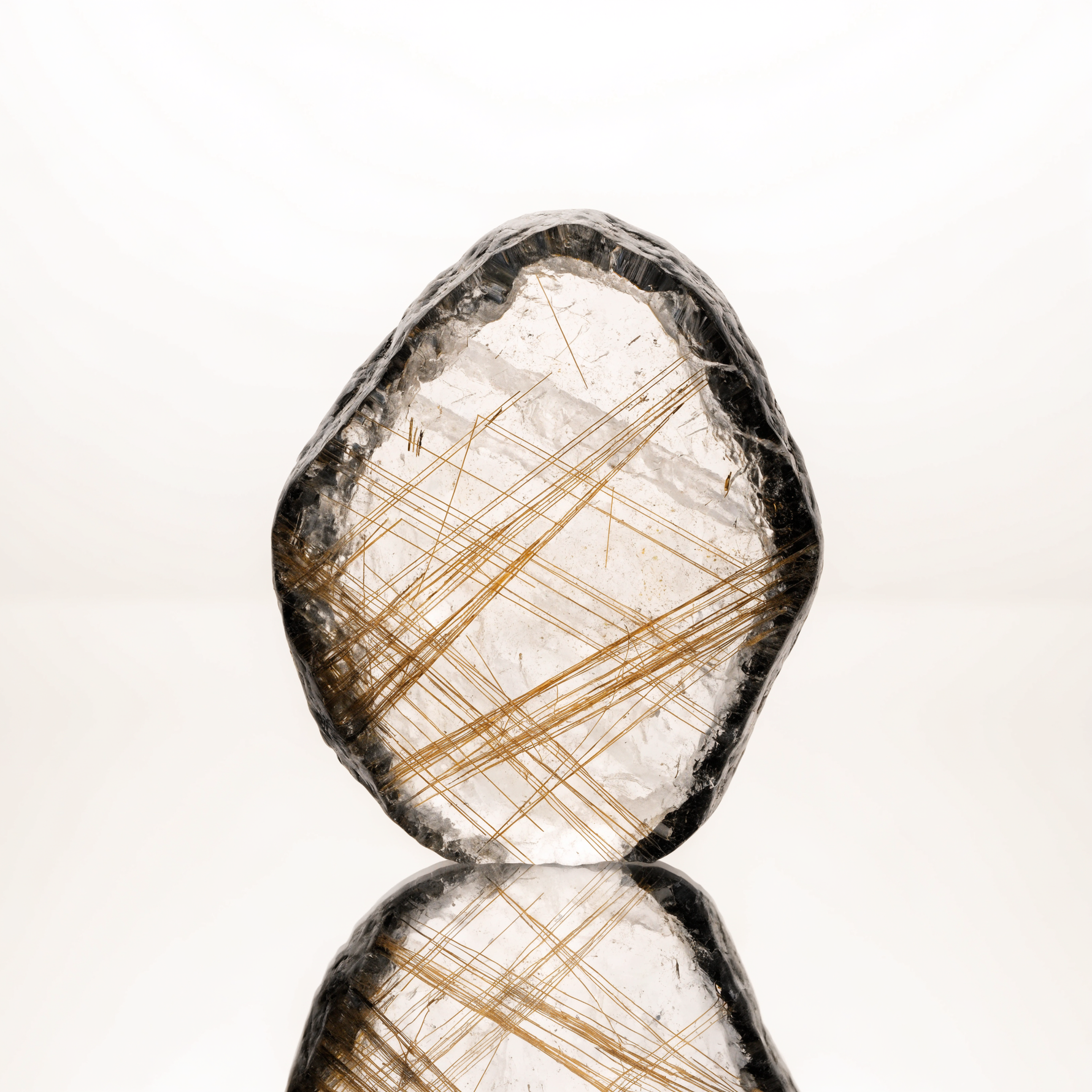 Natural Rutilated Quartz Stone