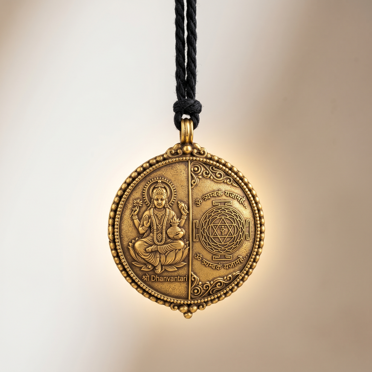 Arogya Shanti Kavach amulet for health, vitality and inner peace