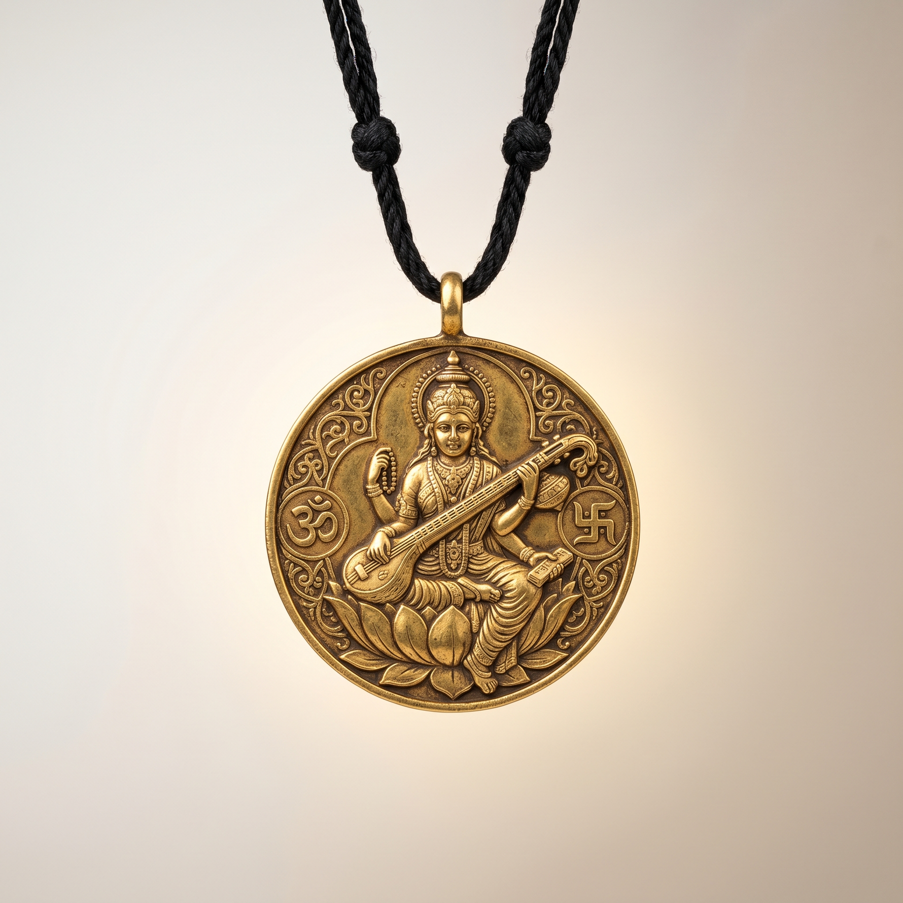 Saraswati Vidya Kavach amulet for focus, memory and studies